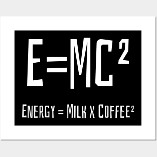 E=MC² Posters and Art